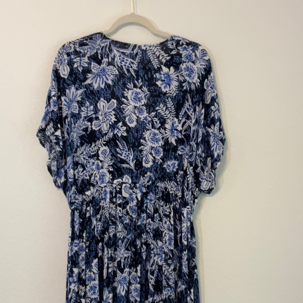 Torrid Swim Cover Up Size 14/16 Torrid size 1 / 2 Navy Black White Blue - Picture 5 of 12